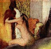 Edgar Degas After the Bath oil